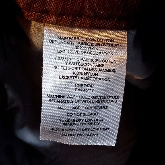 Cabela's Classic Fit Upland Hunting Outdoor Work Brush Pants - Mens Size 36x30 - Picture 8 of 11